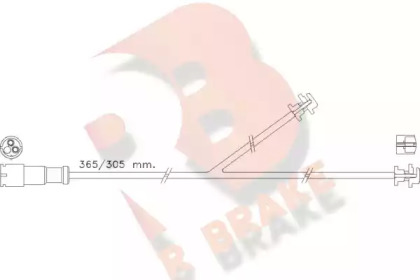 R BRAKE 610429RB
